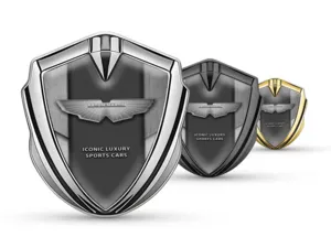 Aston Martin Emblema Fender Badge Forza Max Alta Qualità
